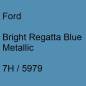 Preview: Ford, Bright Regatta Blue Metallic, 7H / 5979.